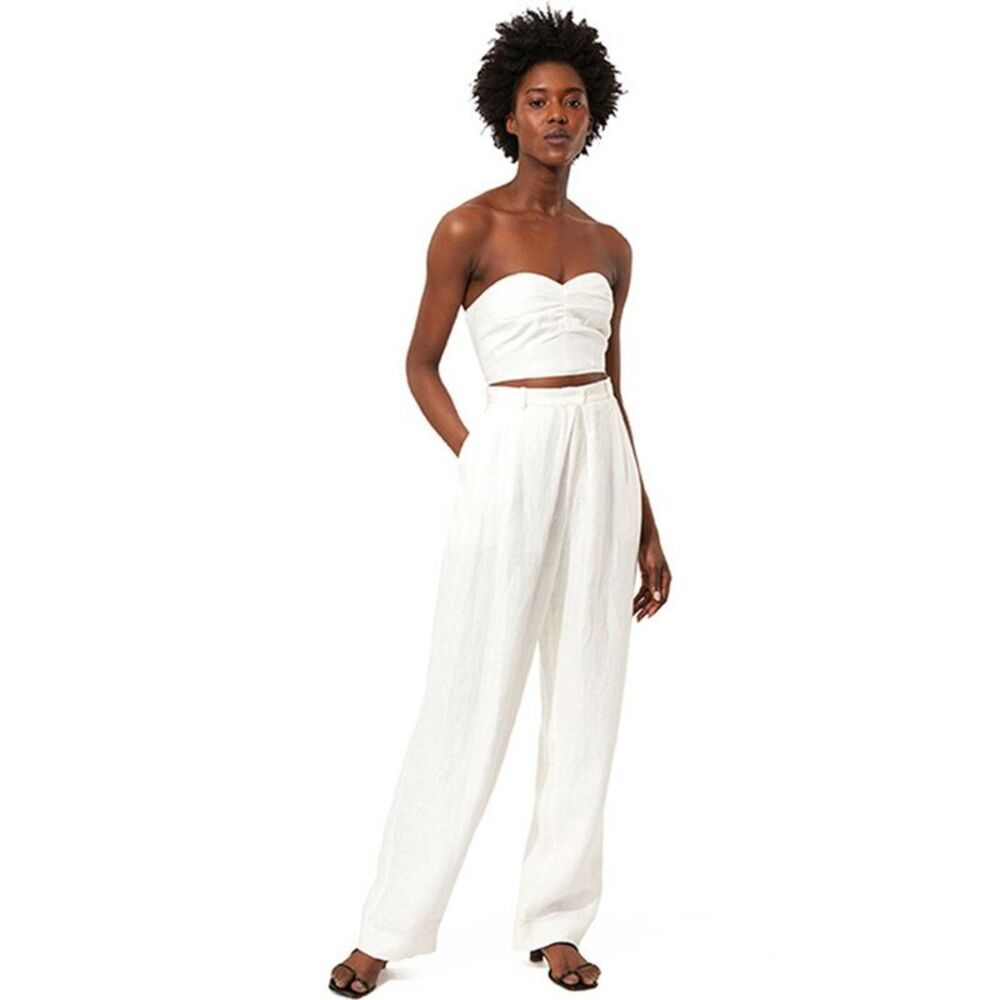 Mara Hoffman Womens  Eldora Pant, White